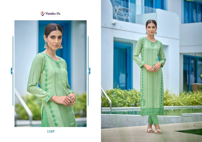 ROOH 5 Fancy Ethnic Wear Designer Latest Kurtis With Pant Collection